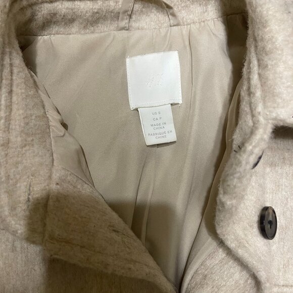 H&M Long beige shacket - Picture 4 of 5